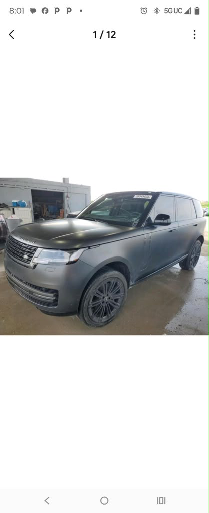 2019 Range Rover gray